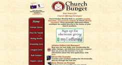 Desktop Screenshot of churchbudmail.com